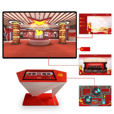 vr黨建展廳-智慧黨建VR一體機-VR智慧黨建科普教育